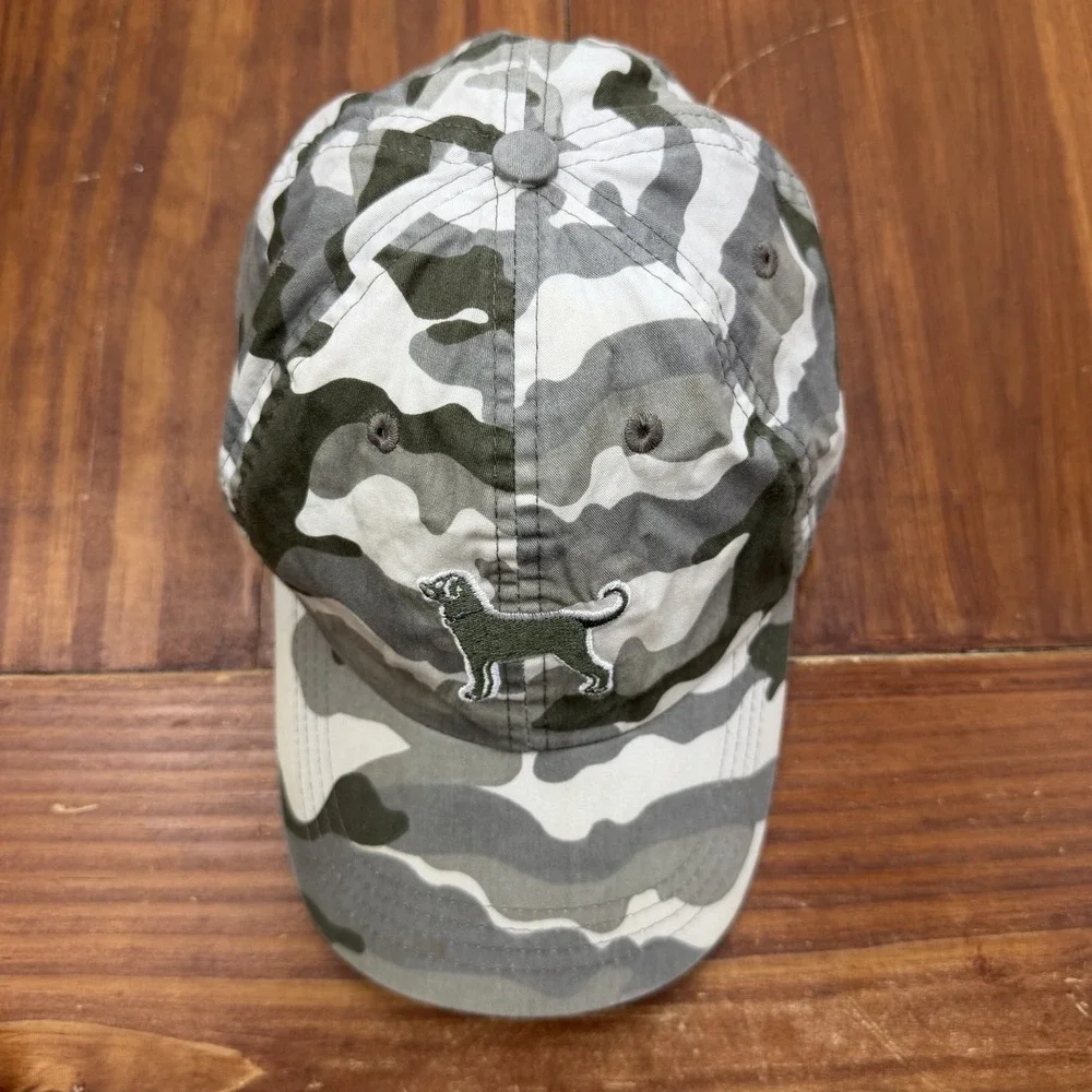The Black Dog Youth Camo Baseball Cap Hat Kids Boys Girls 5-12 Strapback